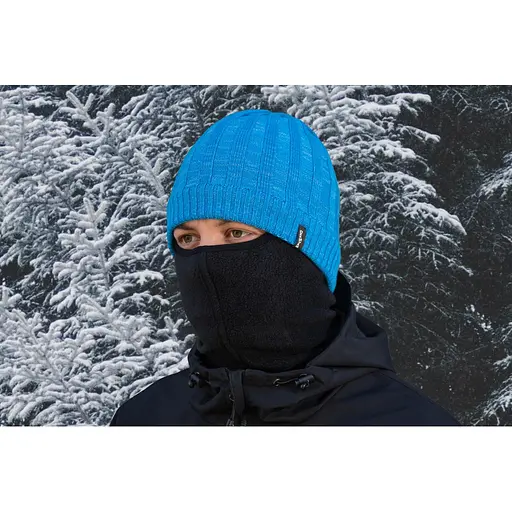 Водонепроницаемая шапка DexShell Heathered Rib Knit Beanie onesize 56-58 см голубая - фото 3
