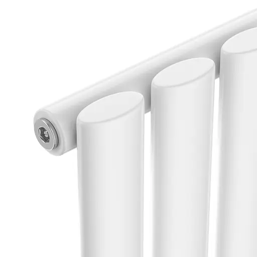 Вертикальний радіатор Navin Ellipse 480x1800-8, anticor, білий 10-012033-4880, Білий - фото 4
