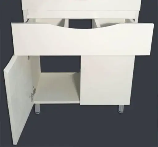 Тумба ПіК Ямайка Т6+ раковина Cersanit Como 100 см Белый 30412 - фото 5