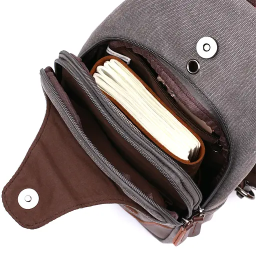 Чоловіча сумка Vintage 20х32х6,5 см sum0020092 - фото 4