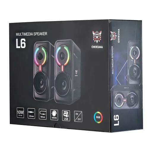 Колонки Onikuma L6 Черный - фото 2