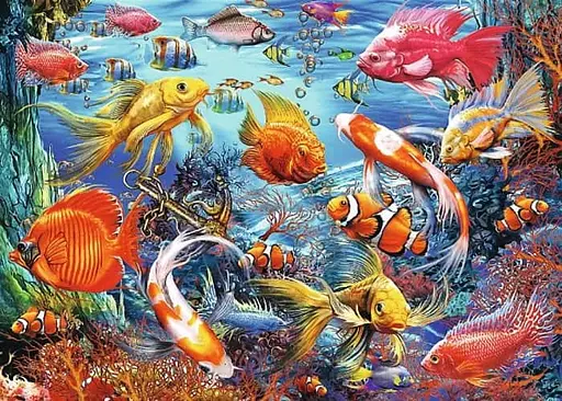 Пазл Trefl Hidden Shapes Подводная жизнь 1060 эл. (10676) - фото 2