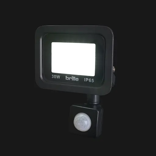 Светодиодный прожектор Brille с датчиком движения HL-19P/30W CW IP65 - фото 5
