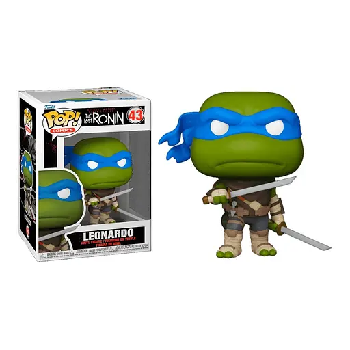 Коллекционная фигурка Funko Pop Черепашек-ниндзя Последний Ронин Леонардо TMNT Last Ronin Leonardo 10 см FP - фото 1