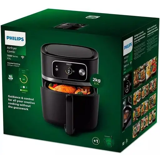 Мультипіч Philips Combi XXL Connected 2200 Вт чорна (HD9880/90) - фото 5