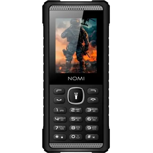 Мобильный телефон Nomi i2420 Black-grey