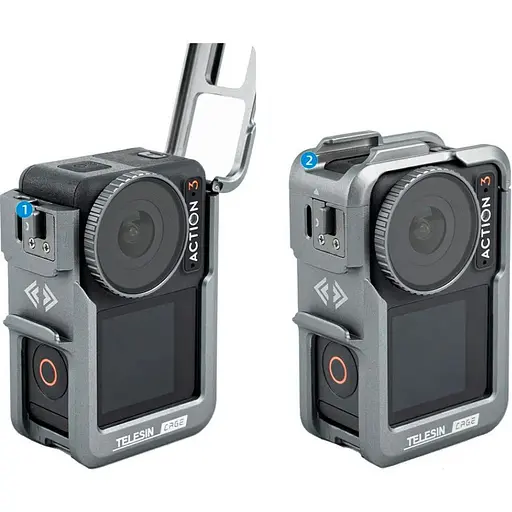 Рамка Telesin OA-FMS-004 DJI Action 3/4 [100560] - фото 4