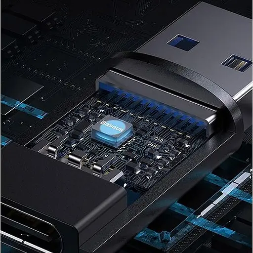 Перехідник Baseus Ingenuity Series Mini OTG USB 3.1 to Type-C Blue (ZJJQ000103) [126875] - фото 6