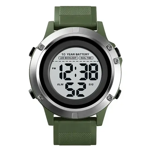 Спортивний наручний годинник Skmei 1518 (Зелений)