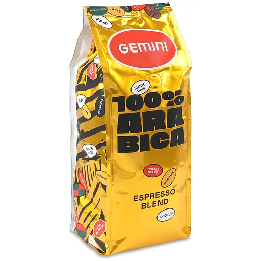Кофе в зернах Gemini 100% Arabica 1 кг
