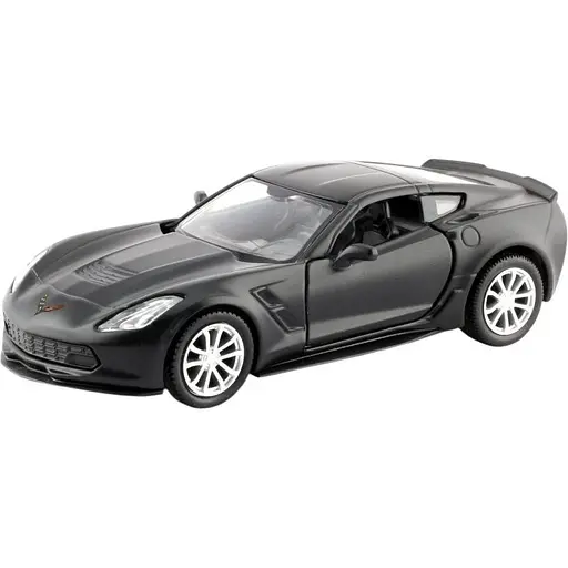 Машинка Uni-Fortune RMZ City Chevrolet Corvette C7Grand Sport чорна