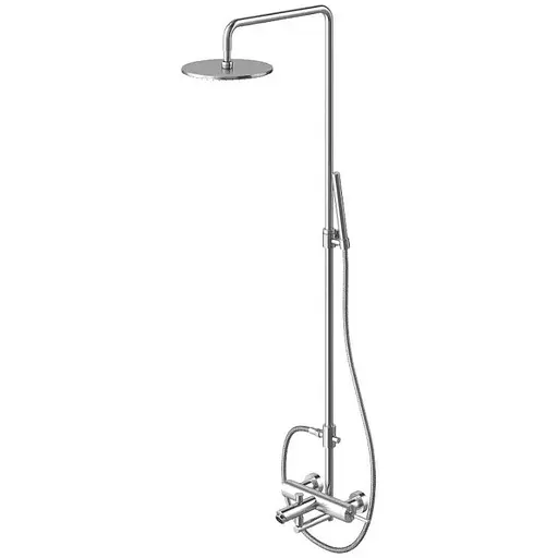 Душова система Kohlman Maxima chrome з виливом QW277M, Хром - фото 1