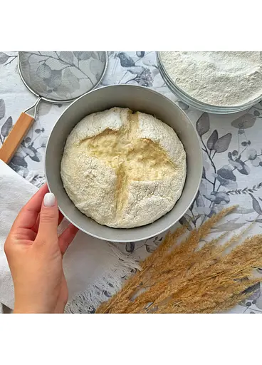 Форма хлібна кругла для випікання хліба Л17 Ø 18.7 см, Полімет 83384 - фото 2