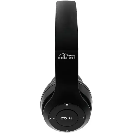 Гарнитура Media-Tech Epsilion BT MT3591 FM/MP3 Bluetooth+35 мм Black - фото 4