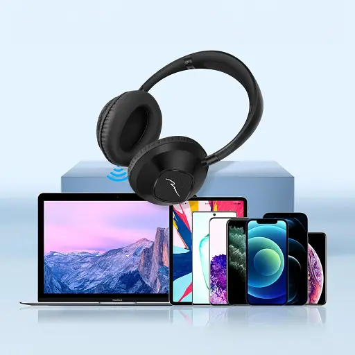 Гарнитура Media-Tech Sonique DS-2 Bluetooth+35 мм Li-Pol Black - фото 6