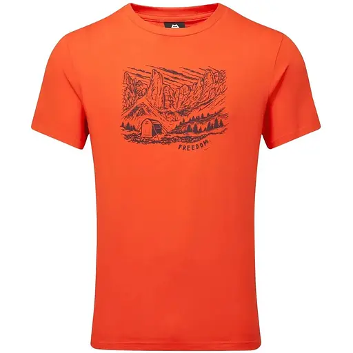 Футболка Mountain Equipment Freedom Mens Tee Orange XXL (1053-ME-007328.1252.XXL)