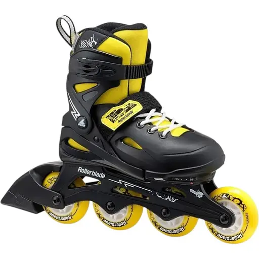 Ролики Rollerblade Fury 33-38 Black/Yellow (1012-07373500-800-33-38)