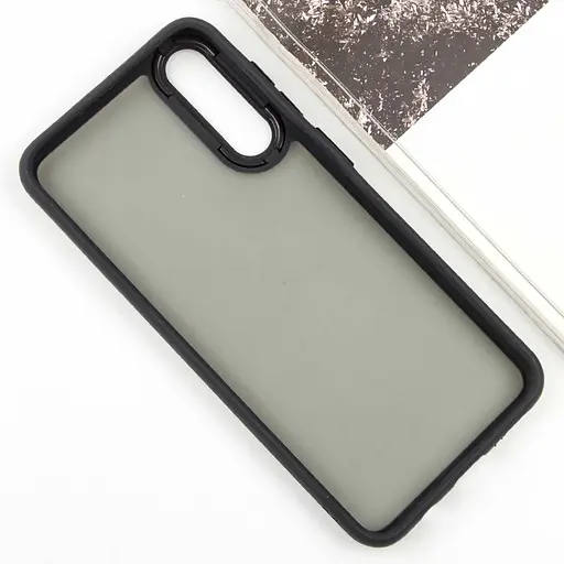 Чехол Epik TPU+PC Lyon Frosted для Samsung Galaxy A50 (A505F)/A50s/A30s Black - фото 3