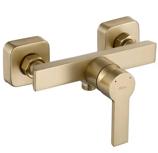 Змішувач для душу Rea Argus brushed gold REA-B6413 Золотий - фото 3
