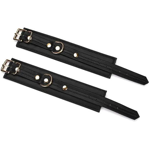 Наручники Liebe Seele Black Organosilicon Wrist Cuff - фото 4