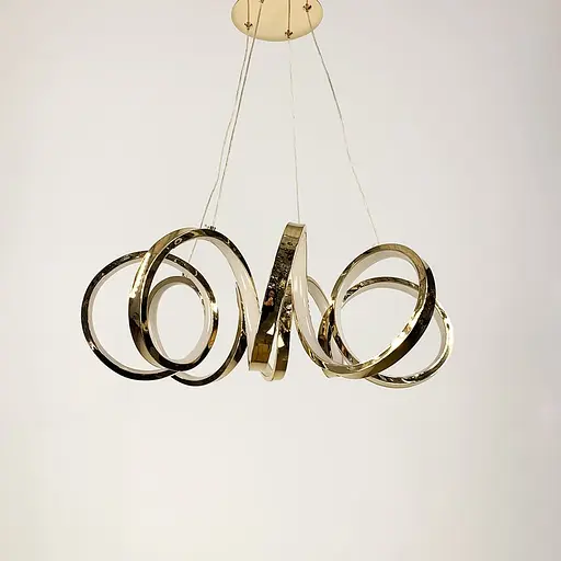 Роскошная золотая люстра MARCELA Ø 50 см Line F | Ст. MJ74-500 TGD - фото 8