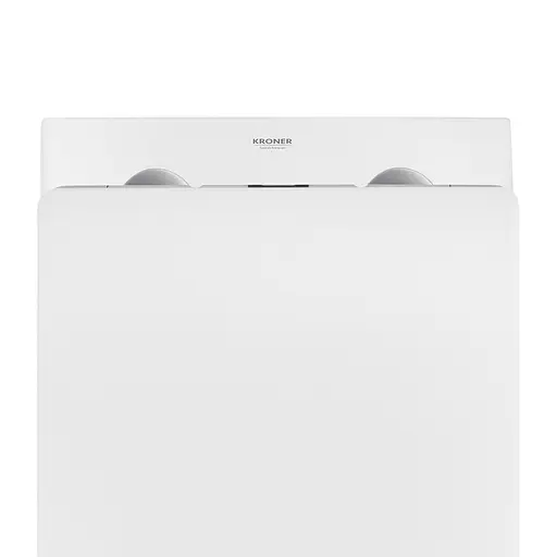 Унитаз подвесной Kroner Harz WHI523632 RIMLESS безободковый с сиденьем (KH523632WHIR), Белый - фото 10