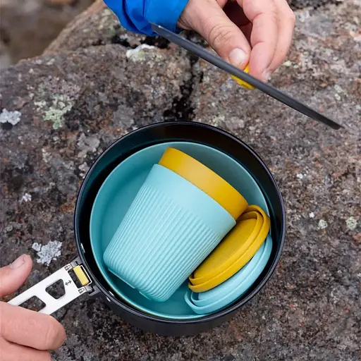 Набір посуду Sea To Summit Frontier UL One Pot Cook Set 2P (1033-STS ACK027031-122102) - фото 3