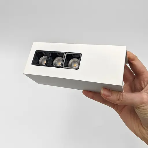 Точковий світильник Skarlat RSLC78037 3×5W WH+BK 4000K - фото 4