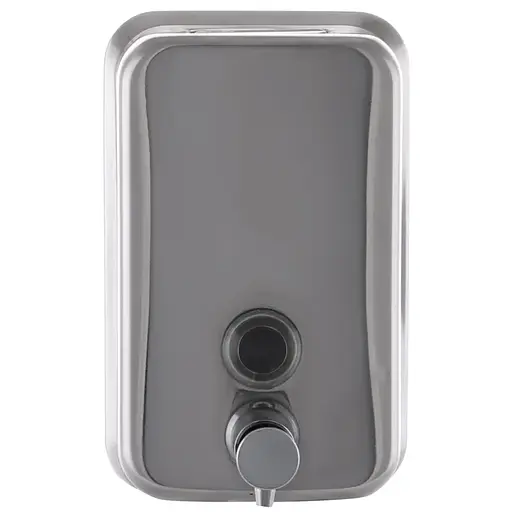 Дозатор для рідкого мила настінний Zerix LR401 ZX2714, Хром - фото 1