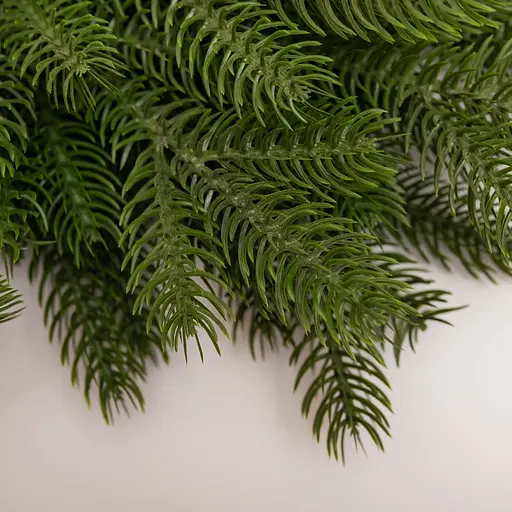 Новорічна хвойна гірлянда лита  Lugi TD-NSTGR1 зелена Північна зірка 60х35 см - фото 4