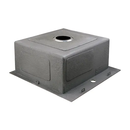 Кухонна мийка Kroner KRP Gebürstet - 5050HM (3,0/1,0 мм) (CV022800) - фото 4