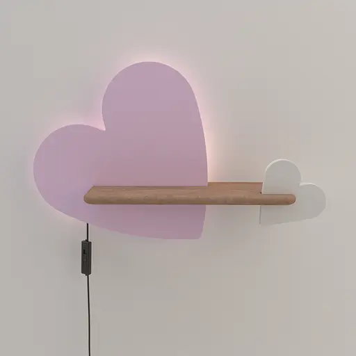 Настінний світильник Candellux 21-84552 Heart - фото 2