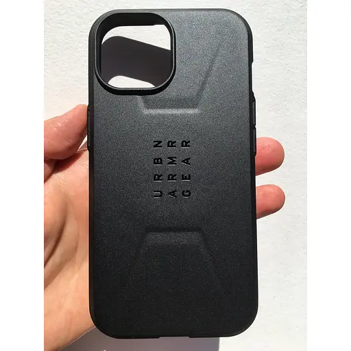 Оригинальный противоударный чехол UAG Civilian MagSafe Original для Iphone 15 (6.1") Black 114287114040 - фото 10