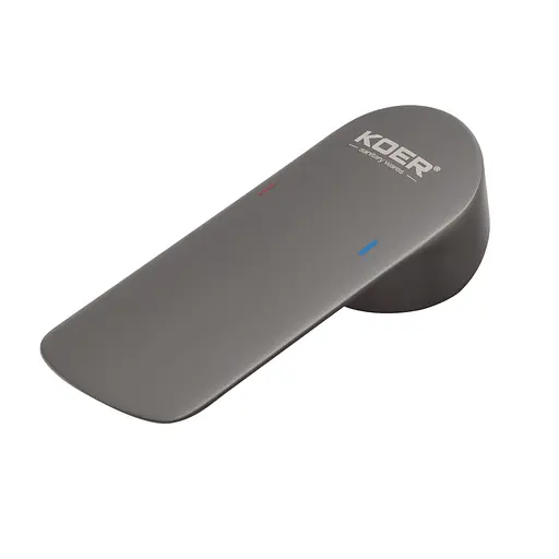 Змішувач для умивальника Koer KB-16028-07 вбудований KR5300 Графит - фото 4