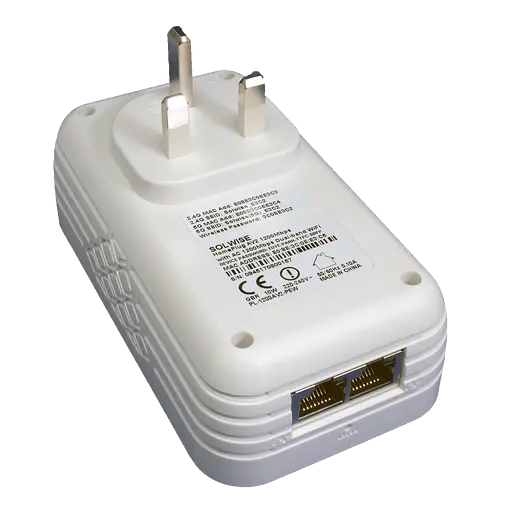 Маршрутизатор Powerline Solwise WiFi 1200AV Smart Link домашний штекер Mimo 11b/g/n/ac - фото 2