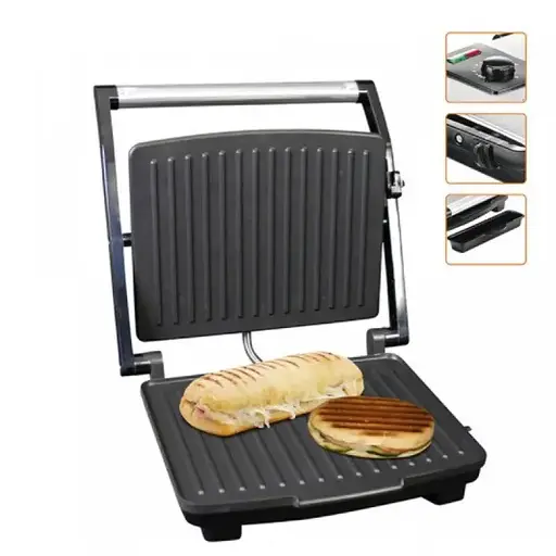 Універсальний електрогриль Sokany SK-210 (контактний гриль) 2000Вт