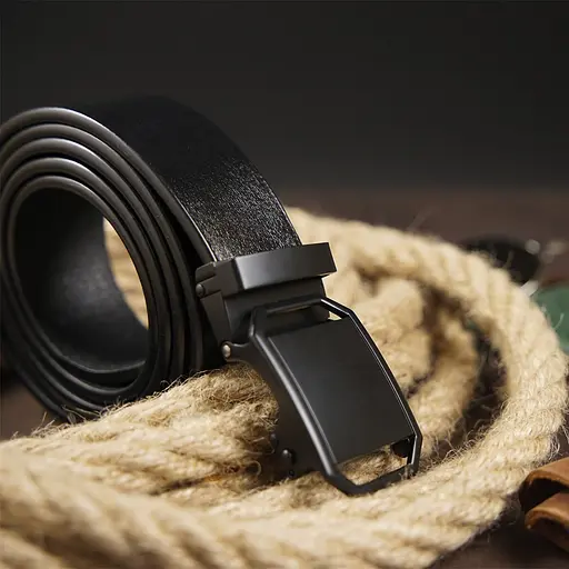 Ремінь шкіряний Vintage чоловічий 115х3,4 см acs0014806 - фото 5