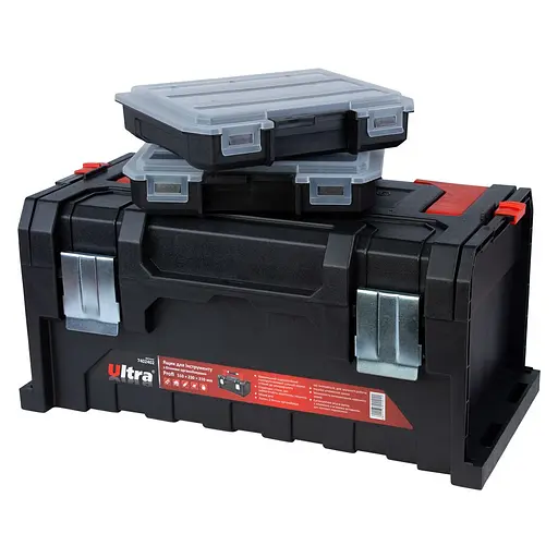 Ящик для инструмента Ultra с боковыми органайзерами Profi 510×230×210мм 7402402 - фото 8