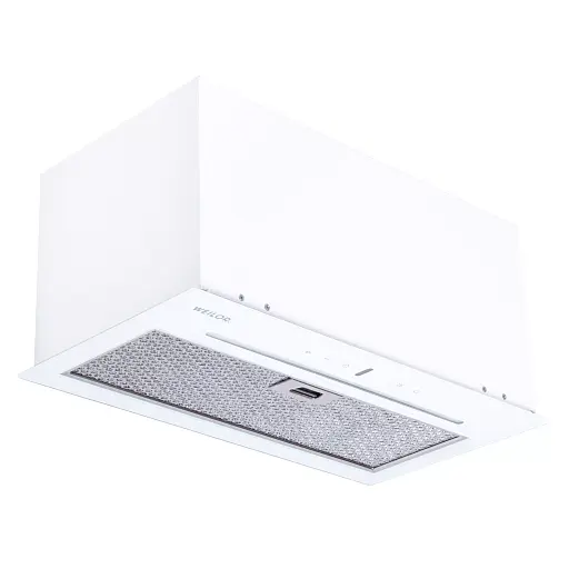 Вытяжка полновстраиваемая WEILOR PBSR 52651 GLASS WH 1300 LED Strip