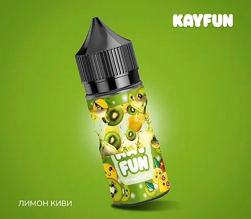 Набор компонентов для самозамеса солевой заправки Flavorlab Kayfun Киви Лимон 30 мл, 0-50 мг (18725) - фото 2