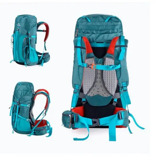 Туристический рюкзак Naturehike NH16Y065-Q 65 л + 5 л (Зеленый) - фото 2