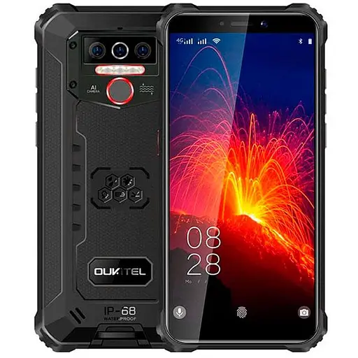 Захищений смартфон Oukitel WP5 Pro 4/64 GB АКБ 8000 мАг Black-Red - фото 1