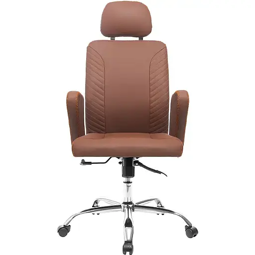 Офисное кресло GT Racer B-2380, коричневое (B-2380 Brown) - фото 3