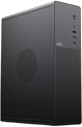 Корпус 2E Credo Slim V90B-400 400W Black - фото 1