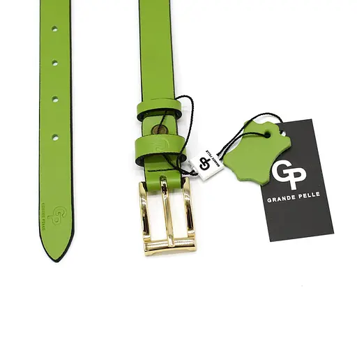 Ремінь шкіряний Grande Pelle жіночий 120х2 см acs0029333 - фото 2