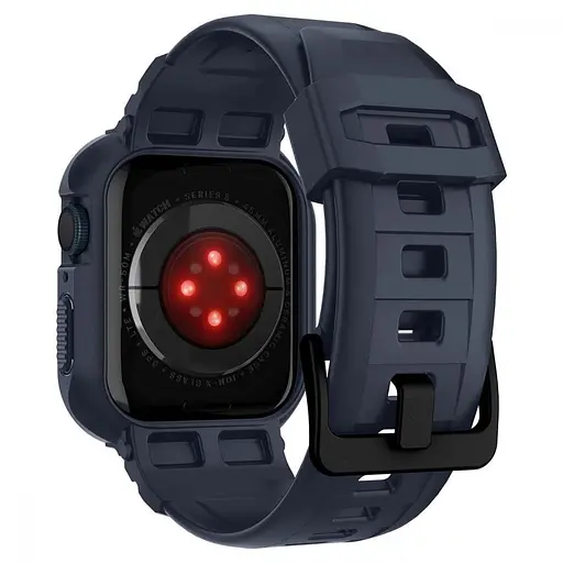 Ремінець Spigen для Apple Watch SE/6/5/4, 44 мм Rugged Armor Pro 2 в 1, Charcoal Gray (ACS00819) - фото 5