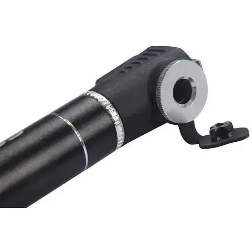 Насос для велосипеда Rockbros JG-1040BBK високого тиску ручний 8 атмосфер чорний - фото 2