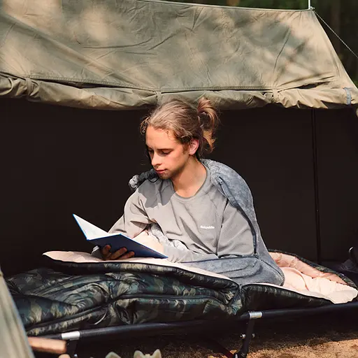 Спальний мішок з капюшоном Naturehike M320 CNK2350WS023 правий (Зелений камуфляж) - фото 4