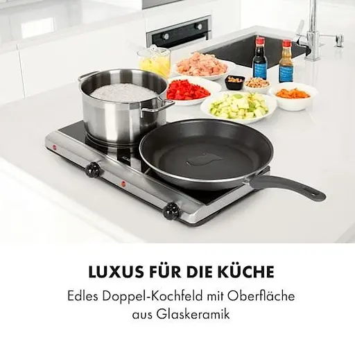 Варильна поверхня електрична Klarstein Cookbuddy (10035704) Сірий - фото 7