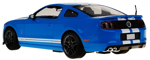 Машинка RASTAR Ford Shelby Mustang GT500 на дистанційному керуванні + пульт 1:14 синій 49400 - фото 4